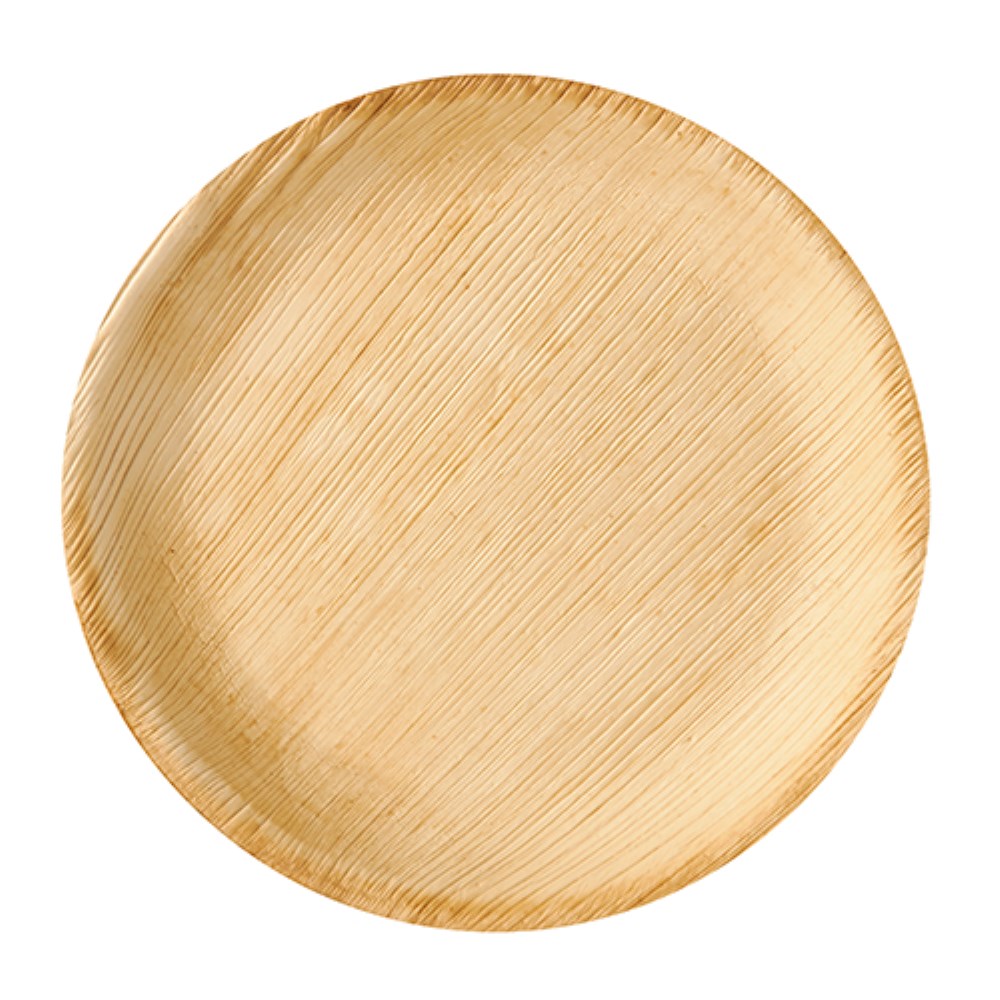 6 Teller, Palmblatt "pure" rund Ø 23 cm · 2,5 cm