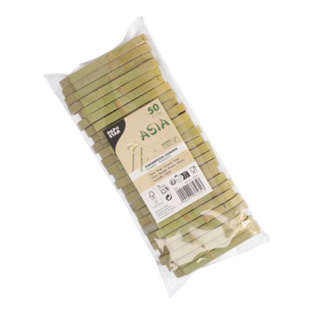 50 Fingerfood - Zangen Bambus "ASIA" 7 cm