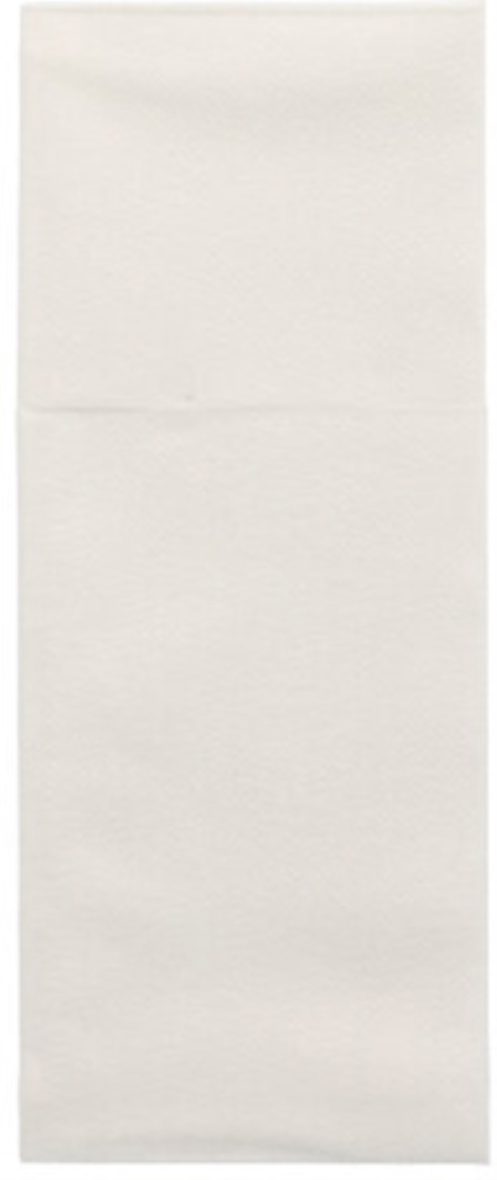 100 Bestecktaschen, Airlaid 40 cm x 48 cm weiss mit Besteckfalz