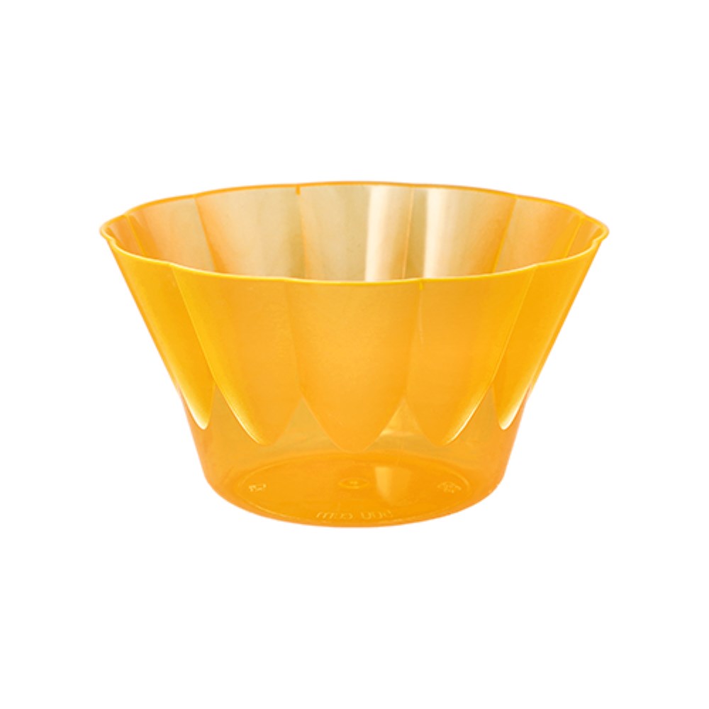 50 Eis- und Dessertschalen, PS 500 ml Ø 13 cm · 7,5 cm orange