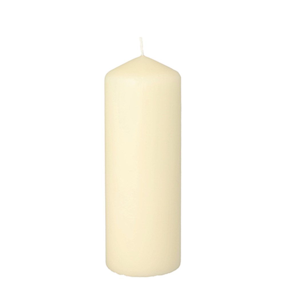 Stumpenkerze Ø 60 mm · 165 mm creme