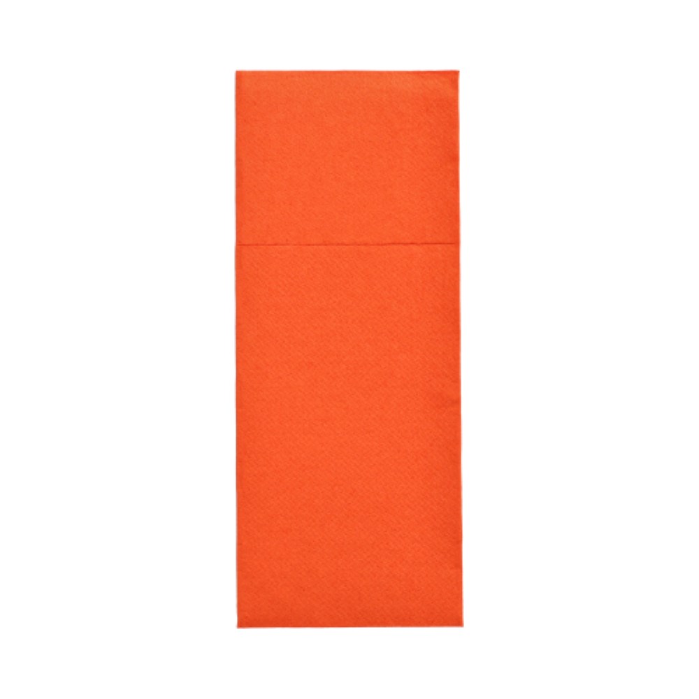 50 Servietten "ROYAL Collection" 40 cm x 30 cm nektarine mit Besteckfalz