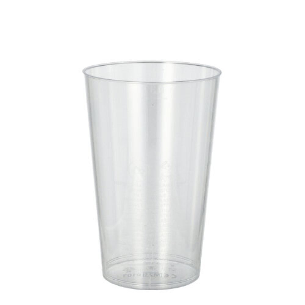 50 Trinkbecher, PS 0,3 l Ø 7,9 cm · 11,9 cm glasklar