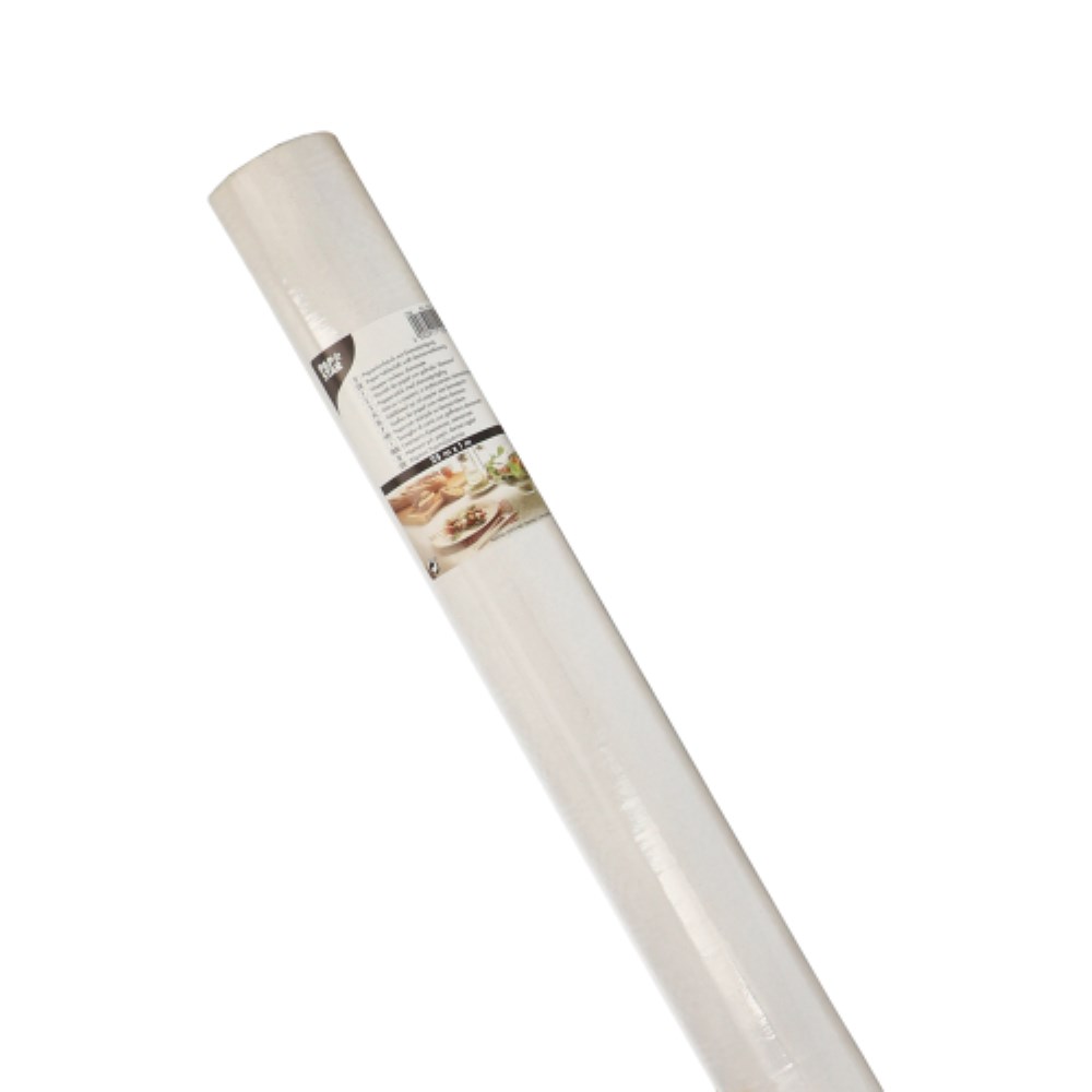 Papiertischtuch mit Damastprägung 25 m x 1 m weiss