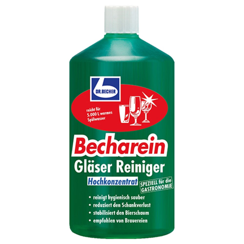 "Dr. Becher" Becharein Gläser Reiniger 1 l flüssig