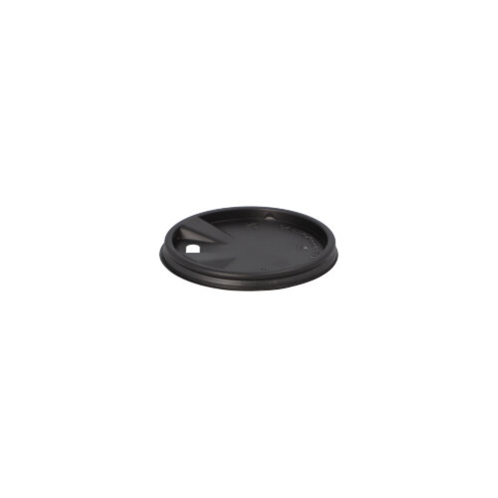 100 Deckel PS "To Go" Ø 6,3 cm schwarz