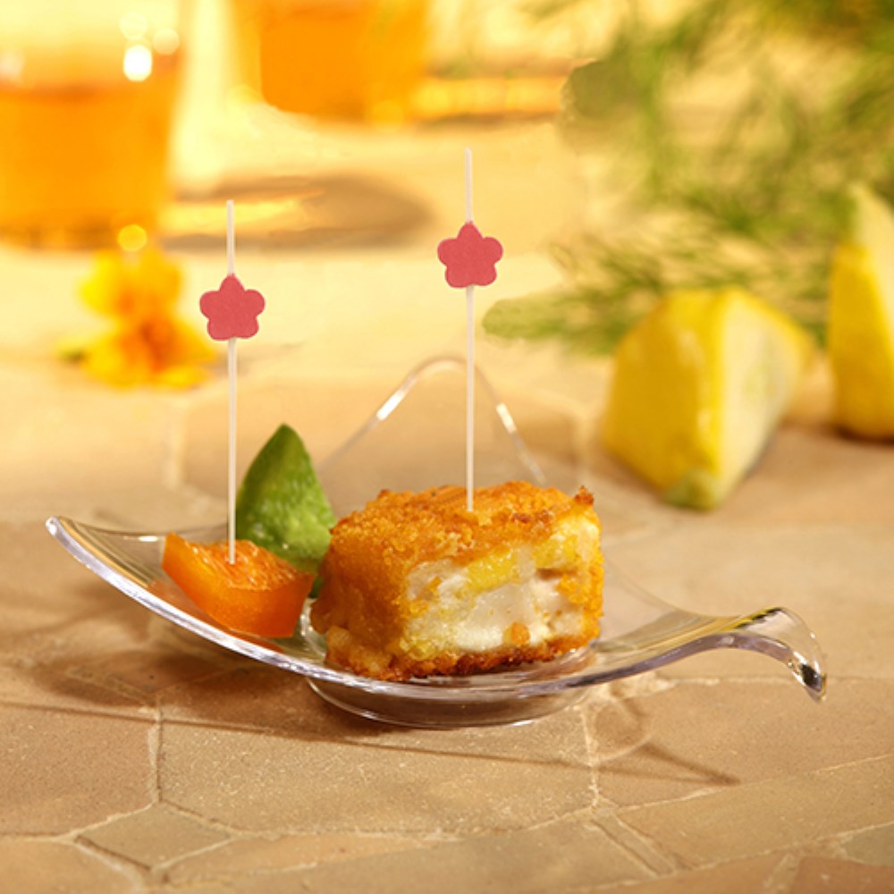 40 Fingerfood - Picker 7 cm "Flower"