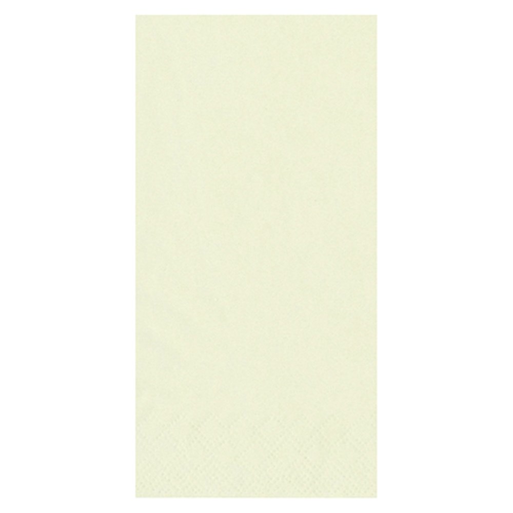 250 Servietten, 3-lagig 1/8-Falz 33 cm x 33 cm creme