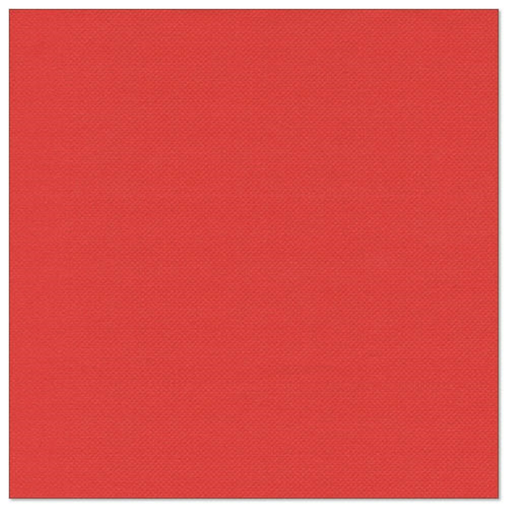 20 Servietten "ROYAL Collection" 1/4-Falz 40 cm x 40 cm rot