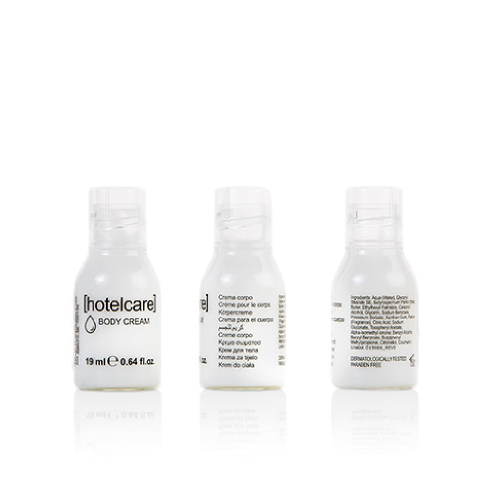 50 Körperlotion "Hotel Care" 19 ml Probierfläschen 50 Körperlotion "Hotel Care" 19 ml Minifläschchen