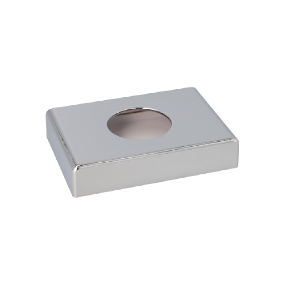 "Medi-Inn" Halter 13,8 cm x 9,7 cm x 2,6 cm chrom für Hygienebeutelbox