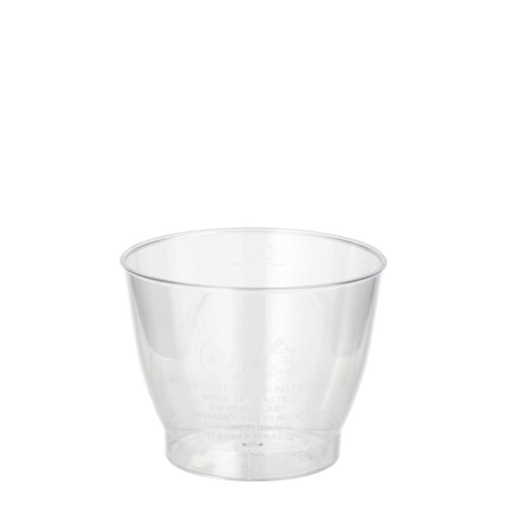 15 Trinkbecher, PS 0,1 l Ø 6,8 cm · 5,4 cm glasklar