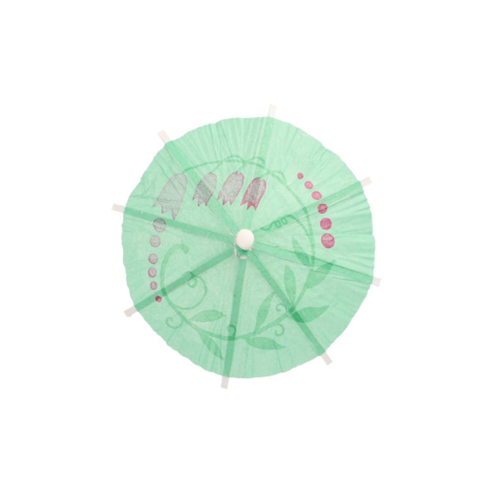 6 Deko-Picker 10 cm "Eisschirmchen Asia" 6 Deko-Picker 10 cm "Eisschirmchen Asia"