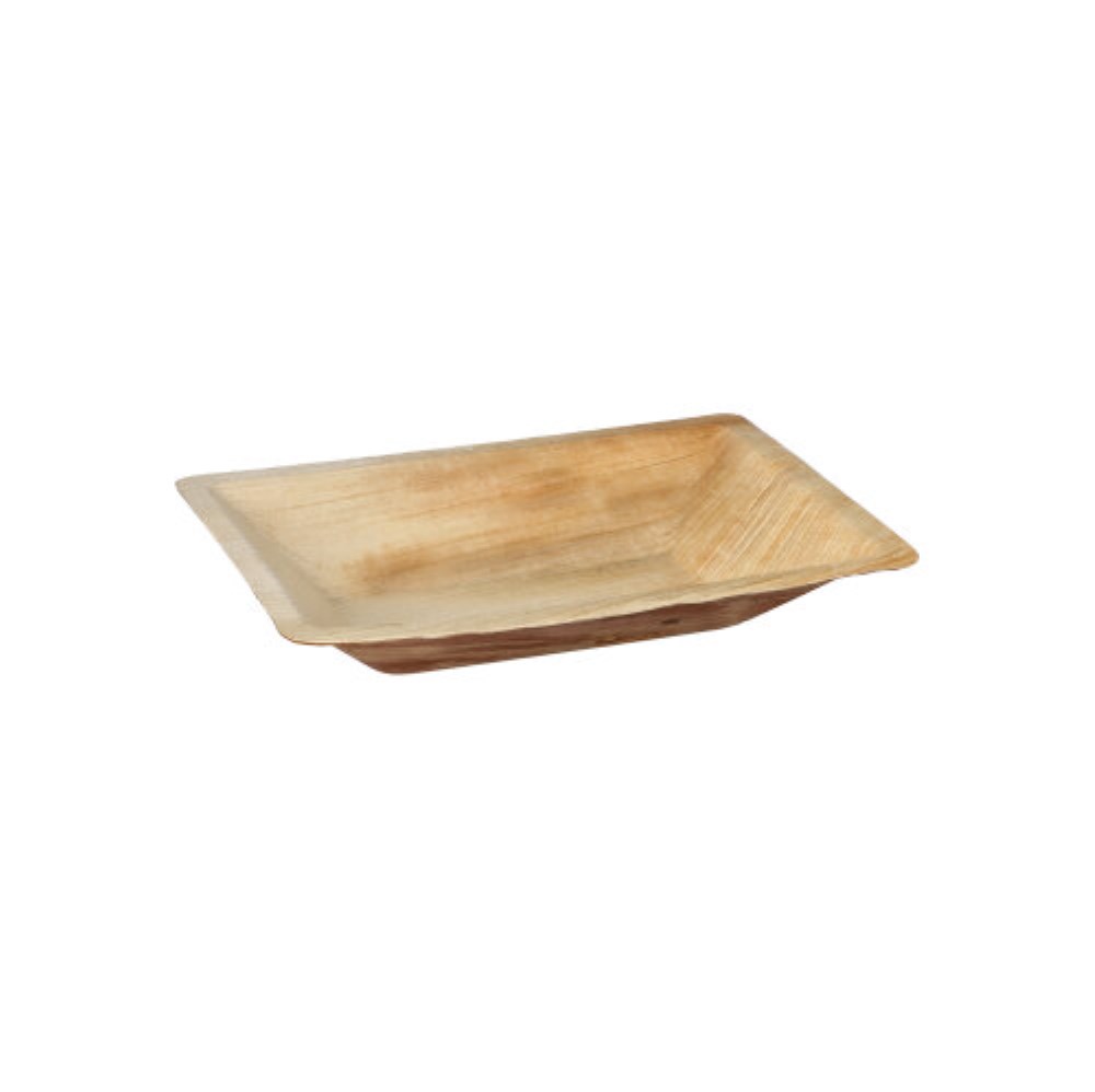 25 Teller Palmblatt "pure" eckig 3 cm x 17 cm x 12 cm natur 25 Teller Palmblatt "pure" eckig 3 cm x 17 cm x 12 cm natur
