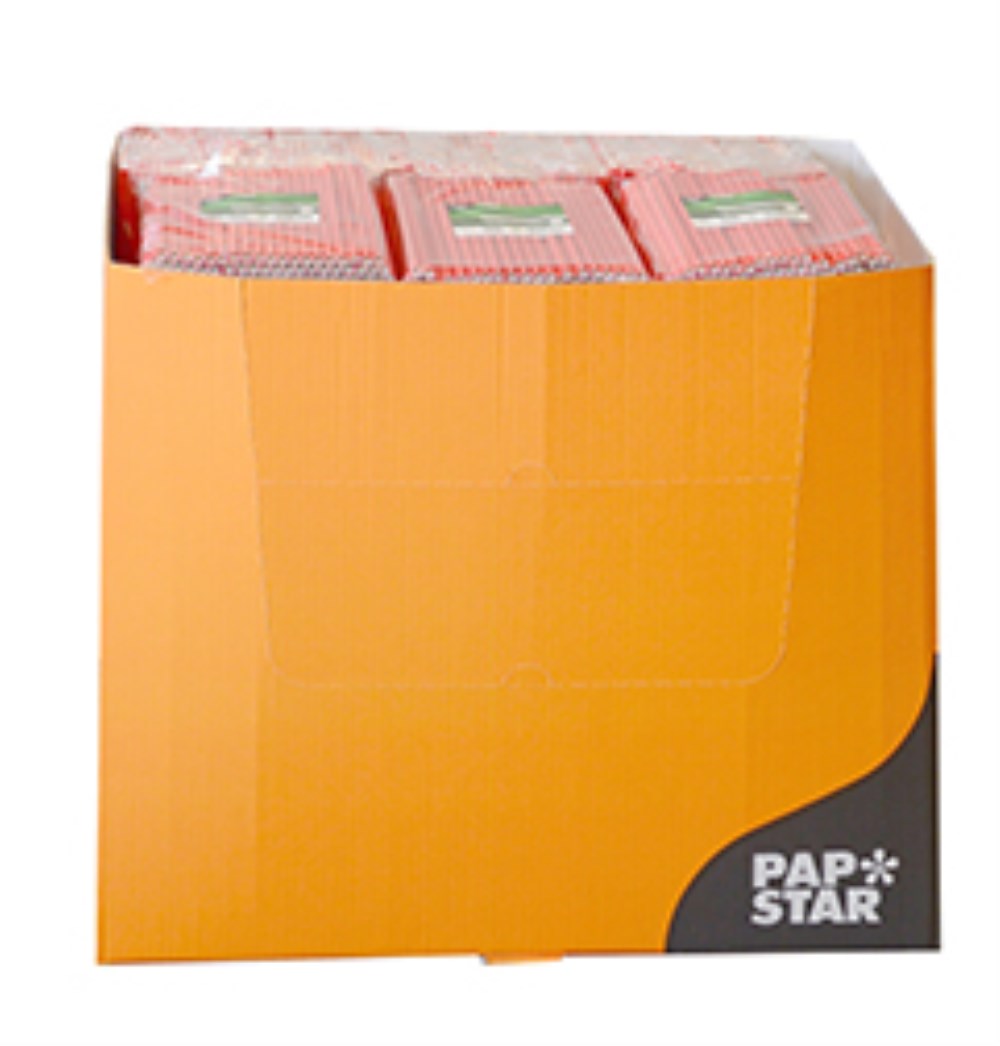 135 Shake-Halme, Papier Ø 8 mm · 25 cm rot