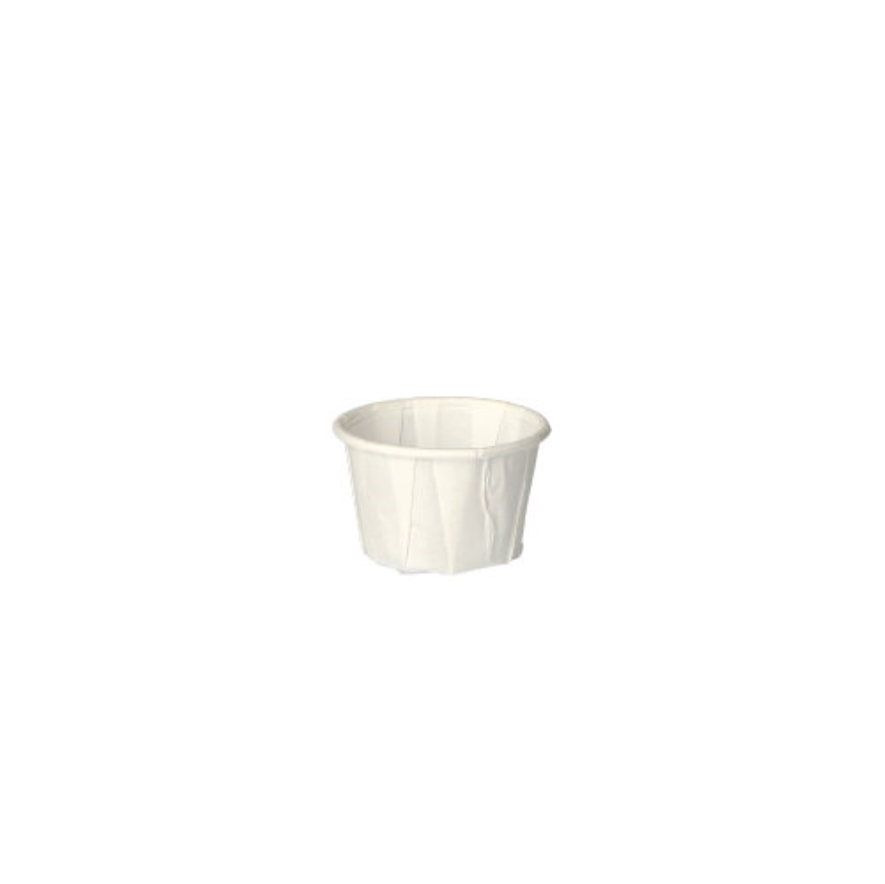 250 Dressingbecher, Papier "pure" 25 ml Ø 4,4 cm · 2,8 cm weiss