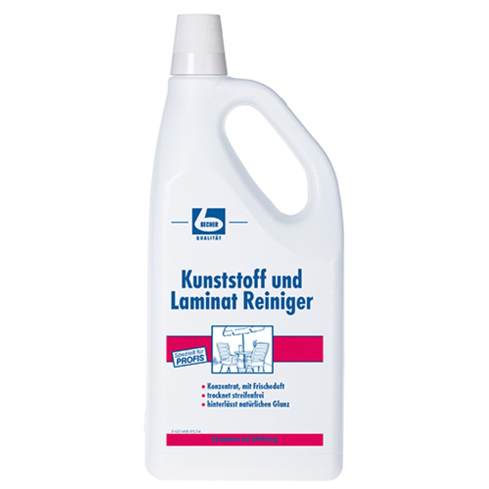 "Dr. Becher" Kunststoff und Laminat Reiniger 2 l