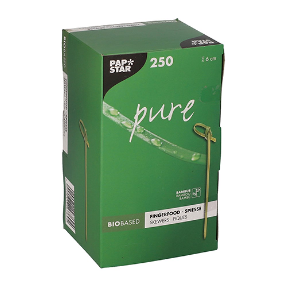 250 Fingerfood - Picker "pure" 6 cm "Knoten"