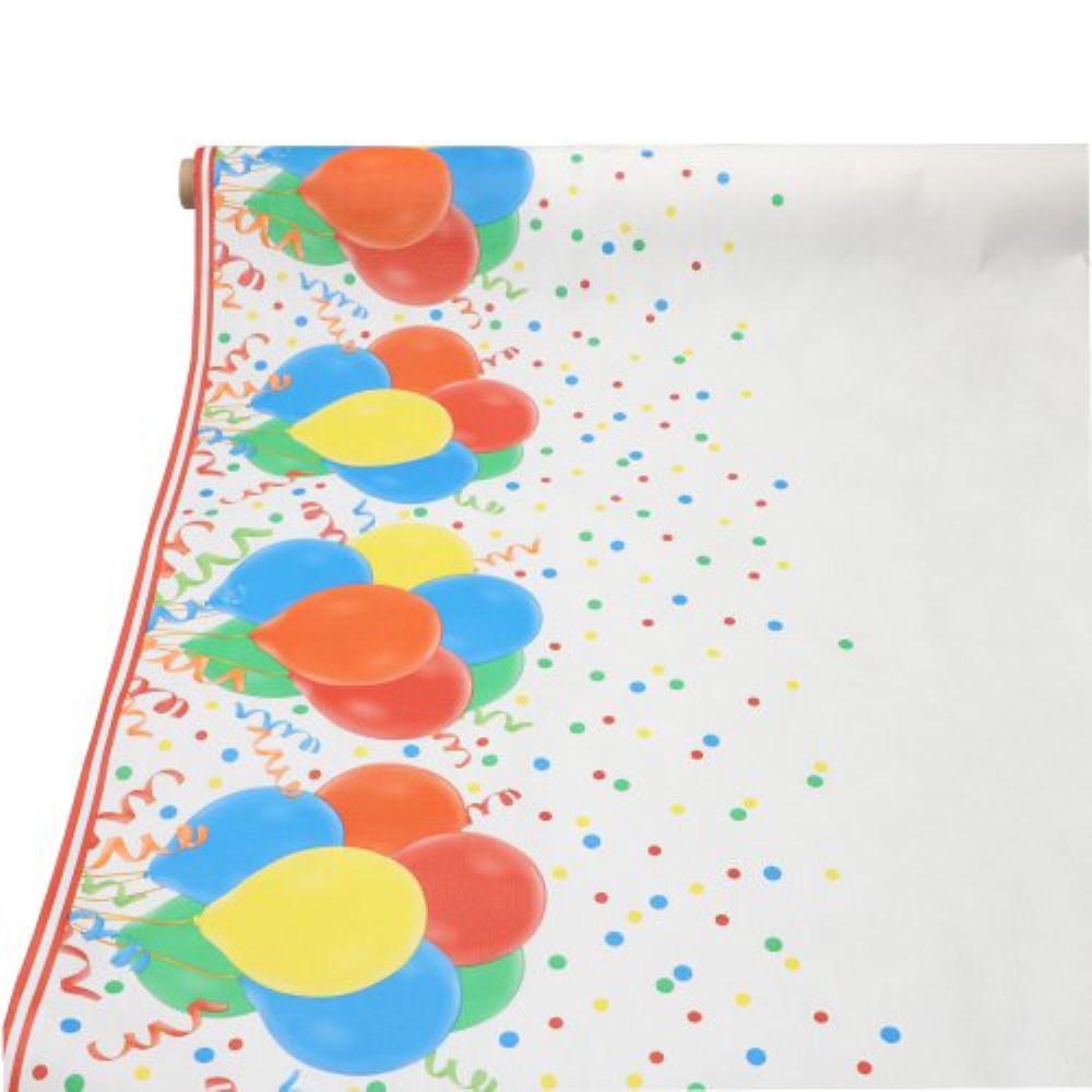 Tischdecke, stoffähnlich, Vlies "soft selection plus" 5 m x 1,18 m "Lucky Balloons"