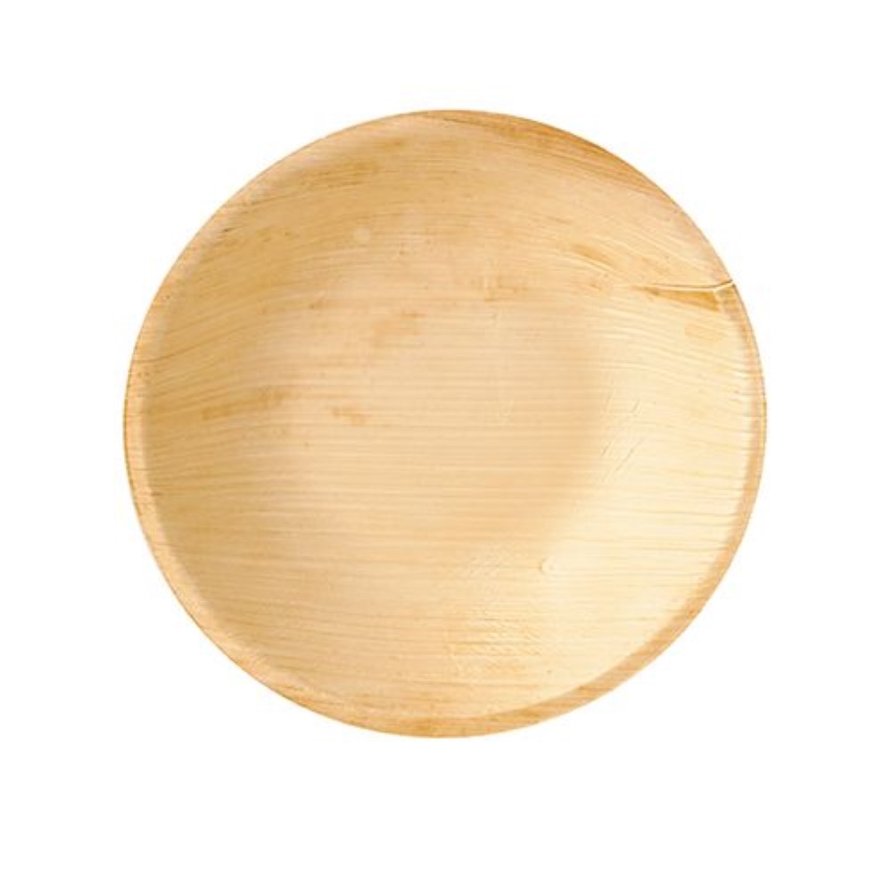 25 Schalen, Palmblatt "pure" rund 300 ml Ø 17,5 cm · 3,5 cm