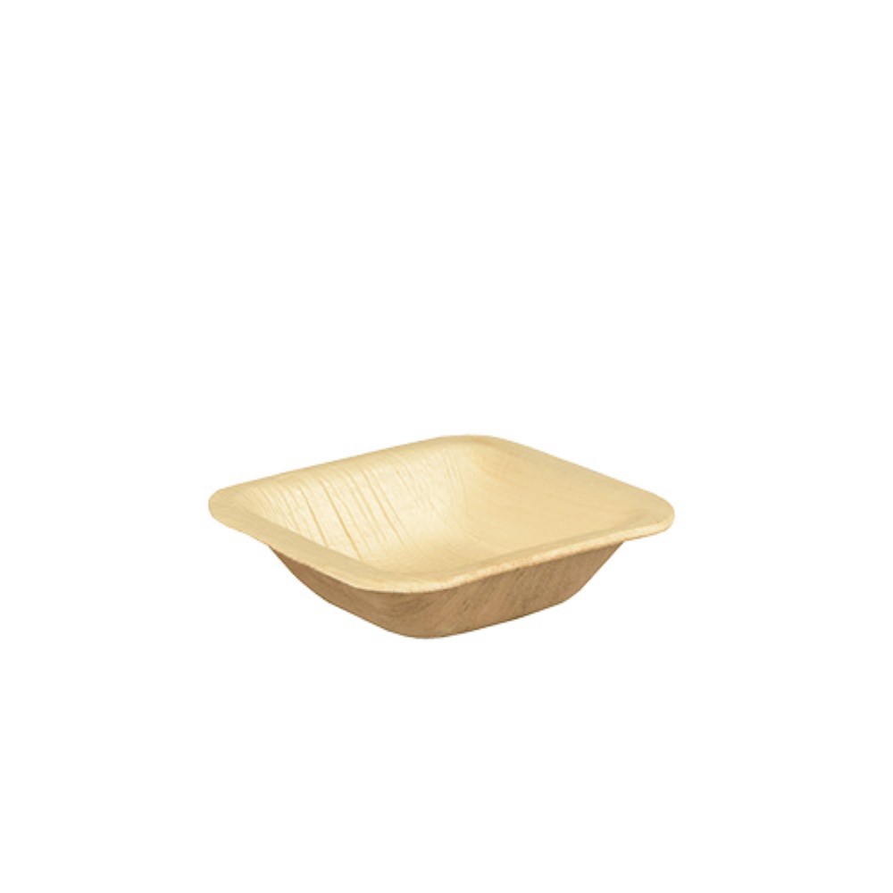 25 Schalen, Palmblatt "pure" eckig 40 ml 8 cm x 8 cm x 2 cm 25 Schalen, Palmblatt "pure" eckig 40 ml 8 cm x 8 cm x 2 cm