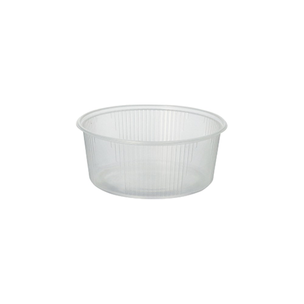 100 Verpackungsbecher, PP rund 200 ml Ø 10,1 cm · 4,3 cm transparent