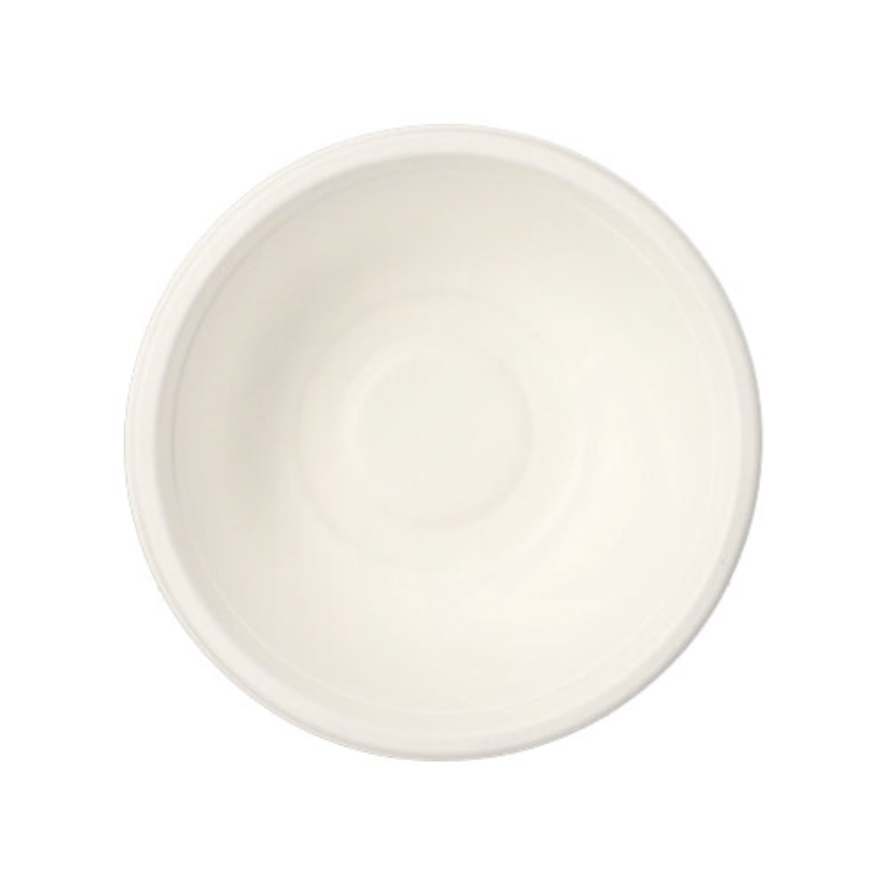 50 Schalen, Zuckerrohr "pure" 500 ml Ø 15,5 cm · 5,4 cm weiss