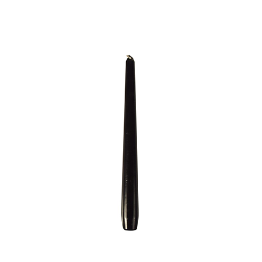 50 Leuchterkerzen Ø 2,2 cm · 25 cm schwarz