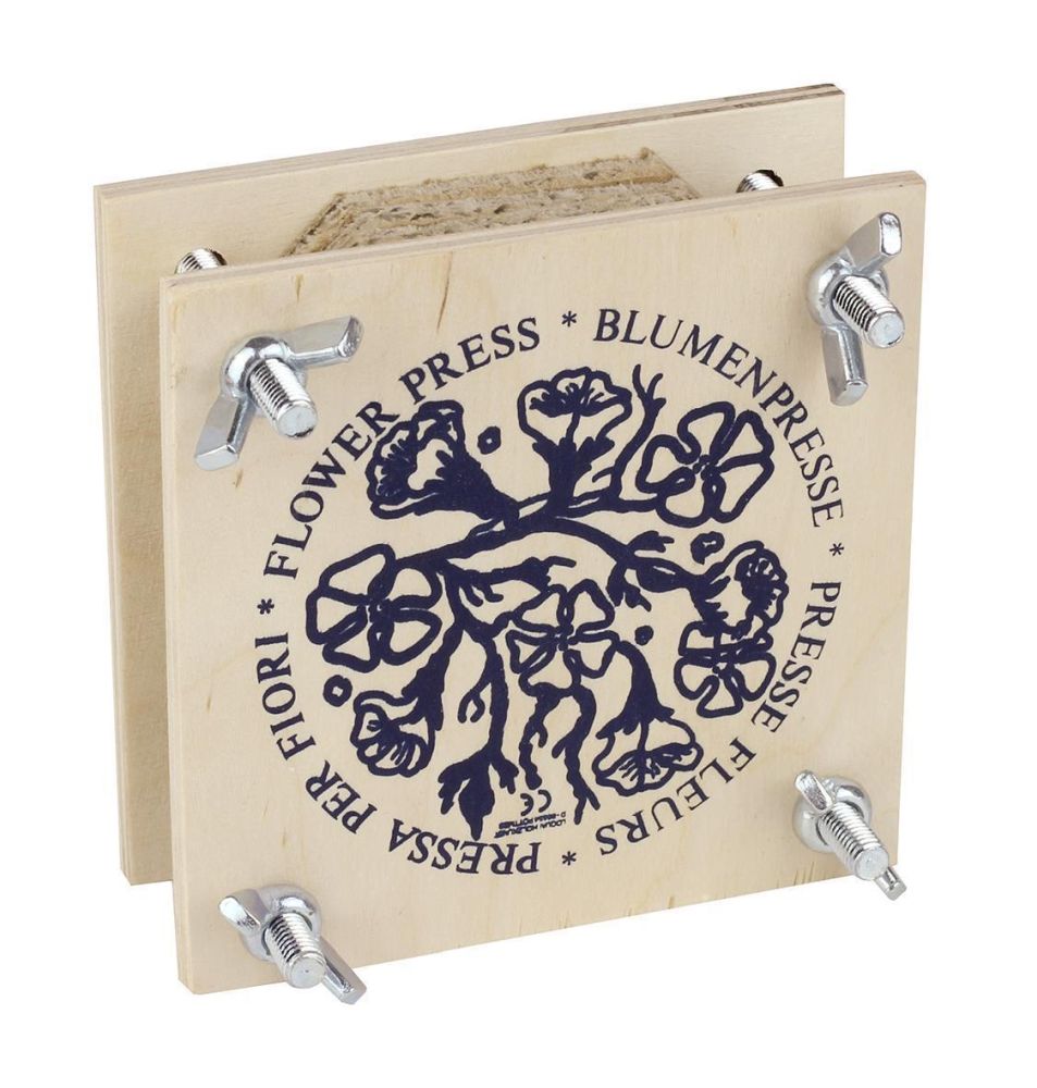 Blumenpresse 18 x 18 cm - Made in Germany -Forschen & Entdecken