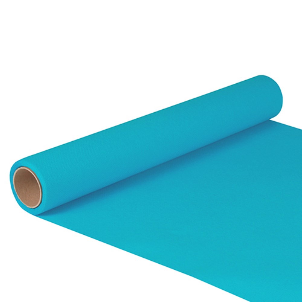 Tischläufer, Tissue "ROYAL Collection" 5 m x 40 cm türkis