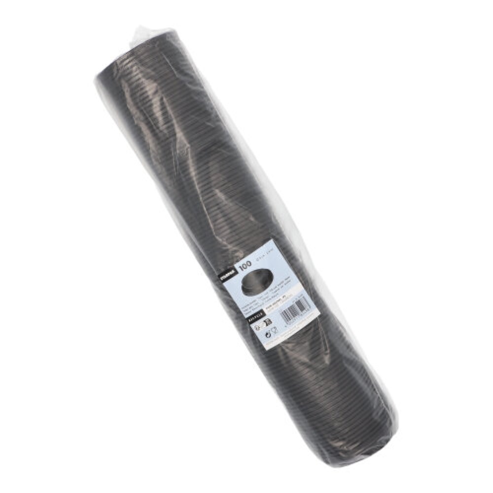 100 Dom-Deckel, PS "To Go" Ø 9 cm · 2,4 cm schwarz