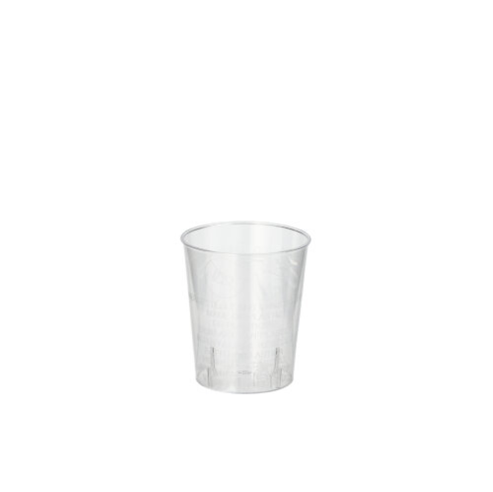 40 Gläser für Schnaps, PS 2 cl Ø 3,7 cm · 4,1 cm glasklar