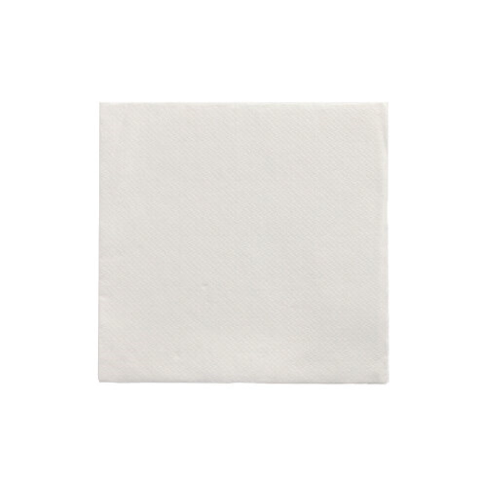 150 Servietten "DAILY Collection" 1/4-Falz 24 cm x 24 cm weiss