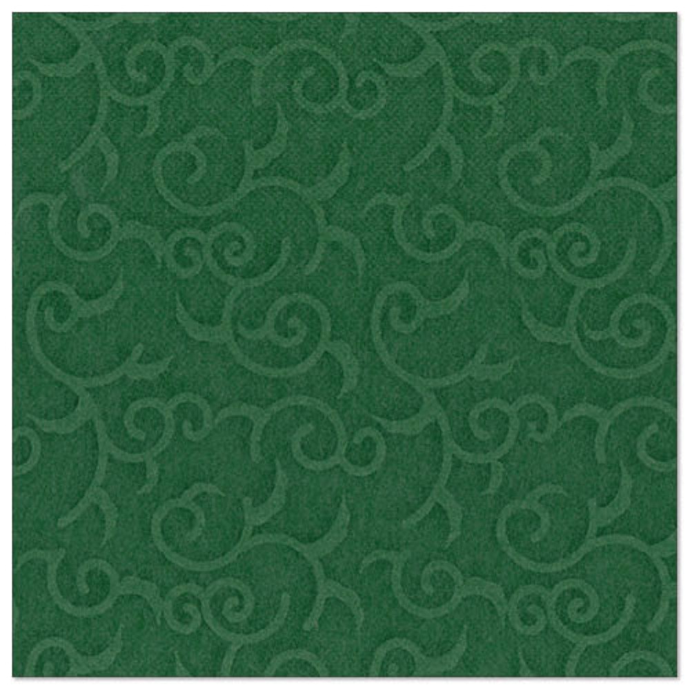 50 Servietten "ROYAL Collection" 1/4-Falz 40 cm x 40 cm dunkelgrün "Casali"