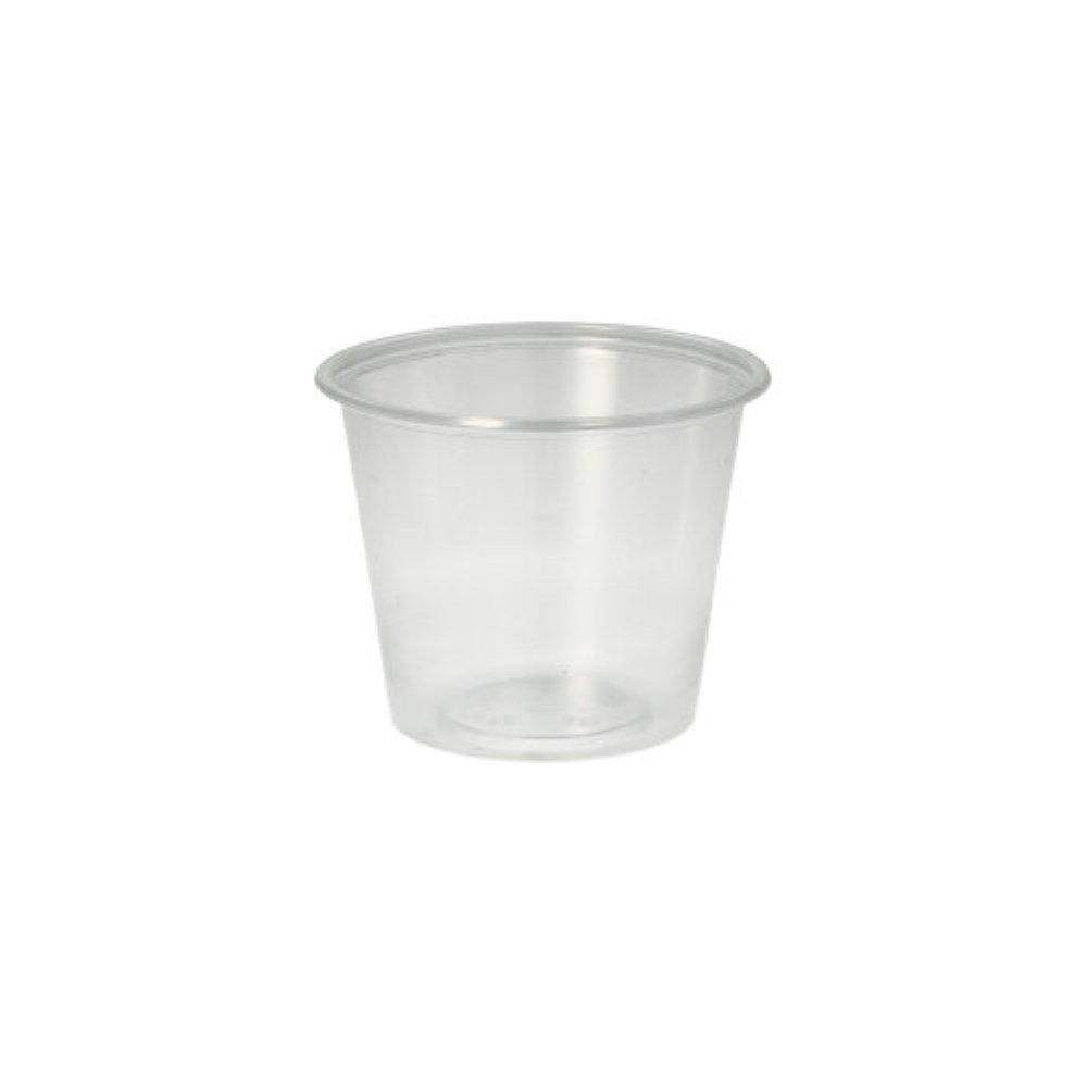 50 Dressingbecher, PP 125 ml Ø 7,1 cm · 5,7 cm transparent