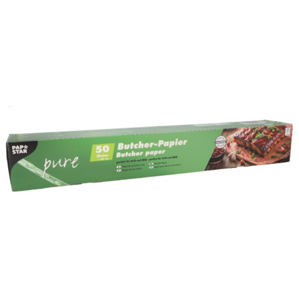 Butcher Papier Kraftpapier "pure" 50 m x 60 cm in Faltschachtel