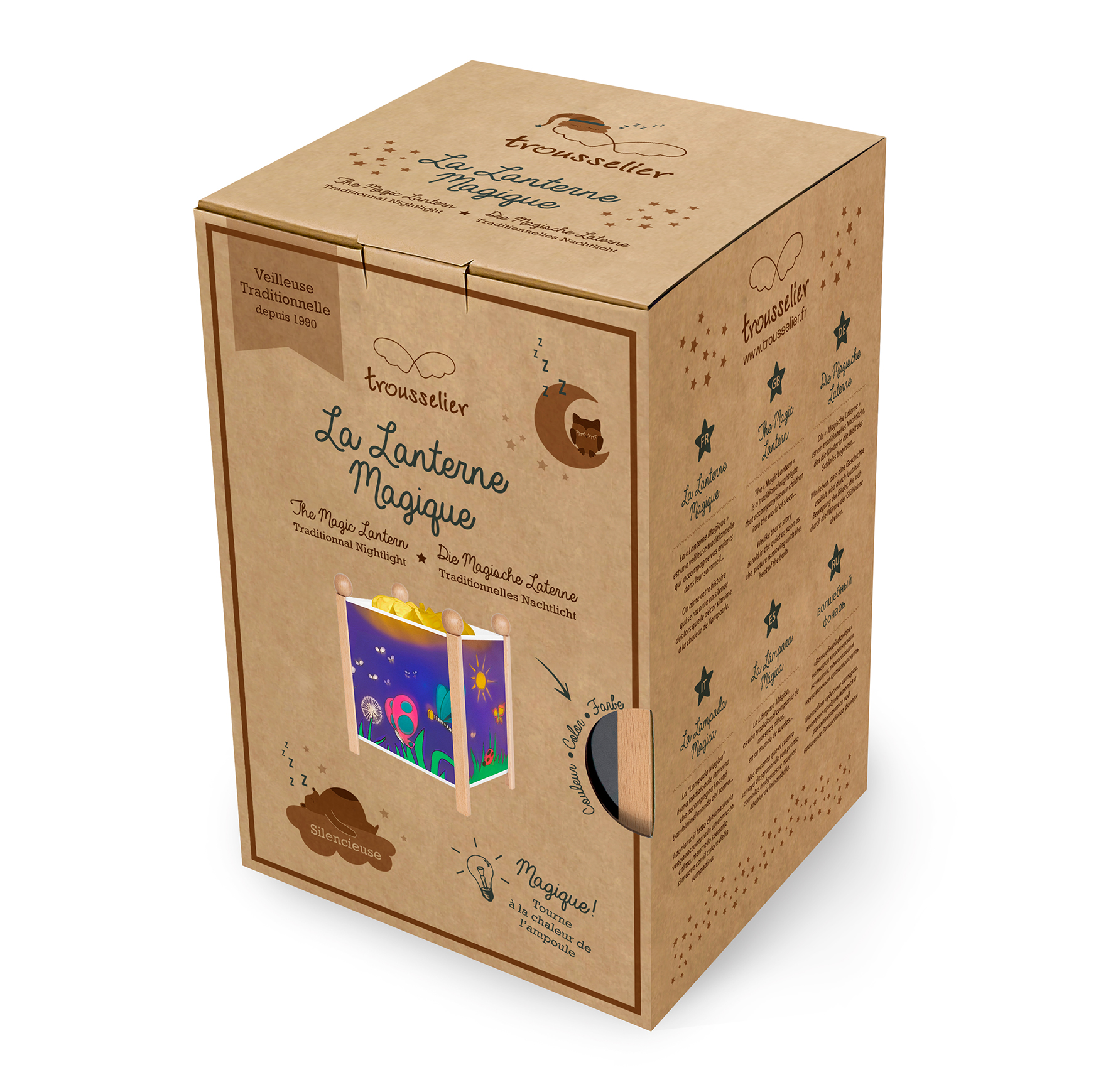 Nacht Licht - Magische Laterne Schmetterling - Natur 12V