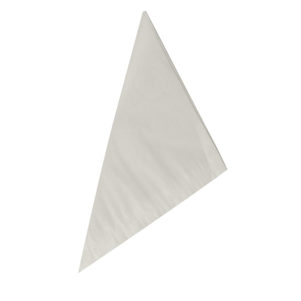 1000 Spitztüten, Cellulose, gefädelt 23 cm x 23 cm x 32,5 cm weiss Füllinhalt 250 g
