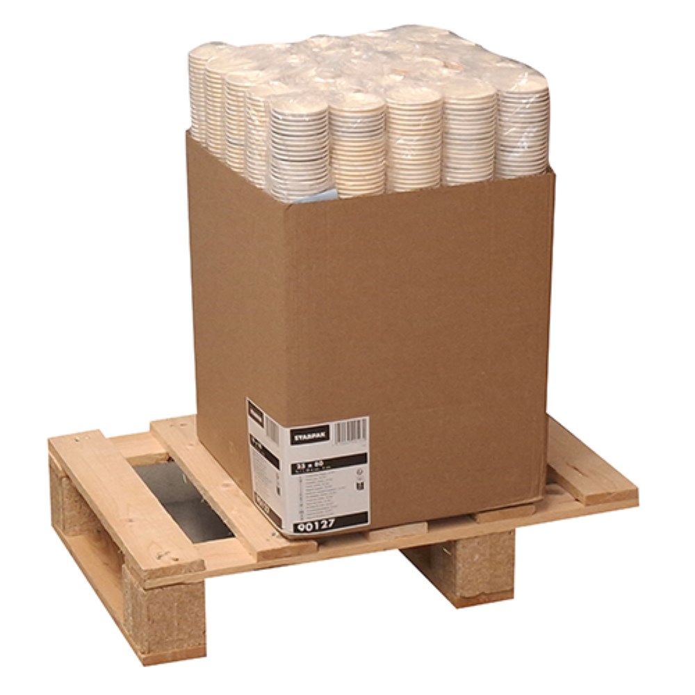 80 Trinkbecher, Pappe "To Go" 0,1 l Ø 6 cm · 6 cm "Coffee Rings"