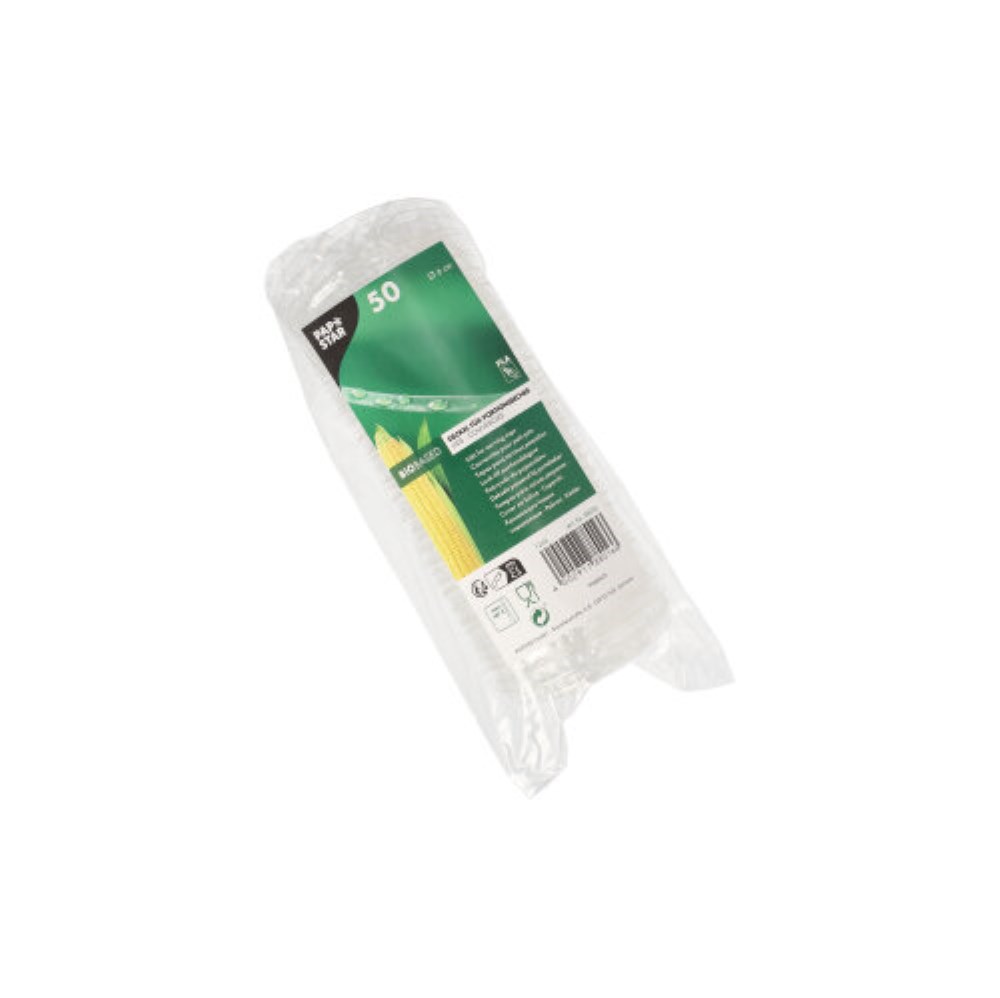 50 Deckel für Portionsbecher, PLA "pure" Ø 6 cm transparent