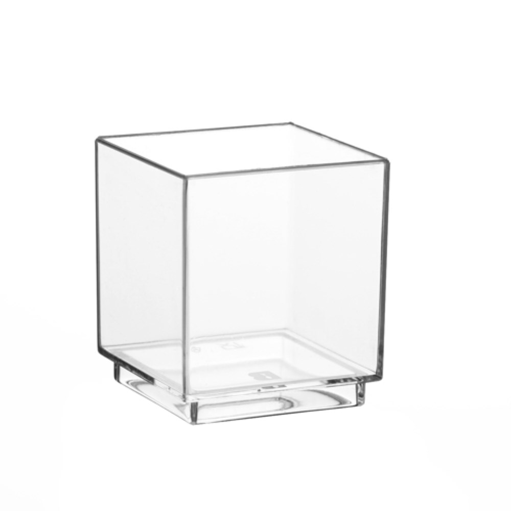 30 Fingerfood - Schalen, PS eckig 55 ml 4,7 cm x 4,2 cm x 4,2 cm glasklar 30 Fingerfood - Schalen, PS eckig 55 ml 4,7 cm x 4,2 cm x 4,2 cm glasklar