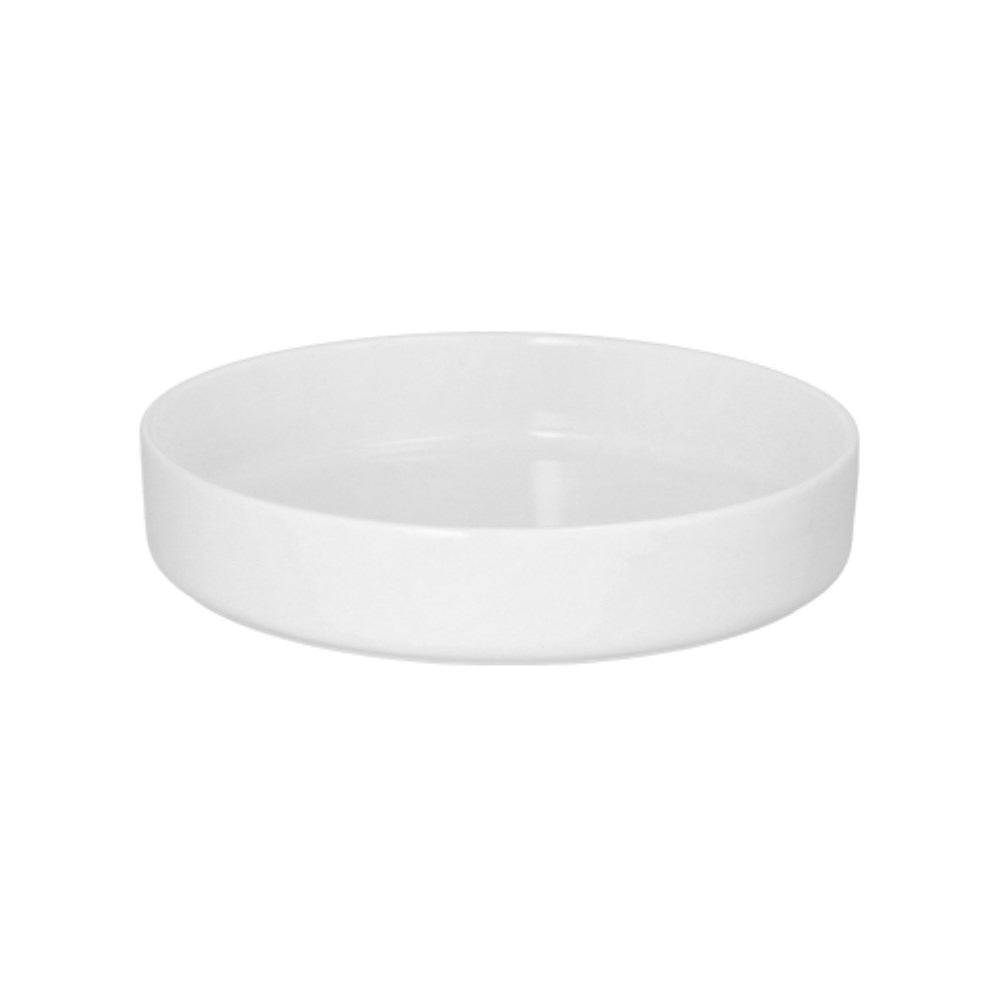 Schale Porzellan rund 550 ml Ø 18 cm · 3,5 cm weiss "Ano"