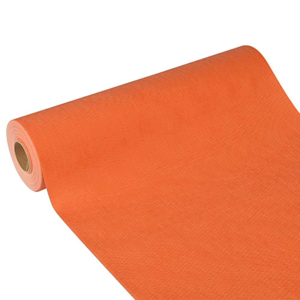 Tischläufer, stoffähnlich, Vlies "soft selection plus" 24 m x 40 cm nektarine