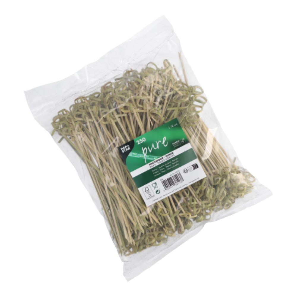 250 Fingerfood - Picker "pure" 18 cm "Knoten"