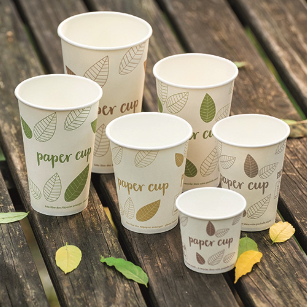 50 Trinkbecher, Pappe "pure" 0,4 l Ø 9 cm · 13,9 cm "ZERO"