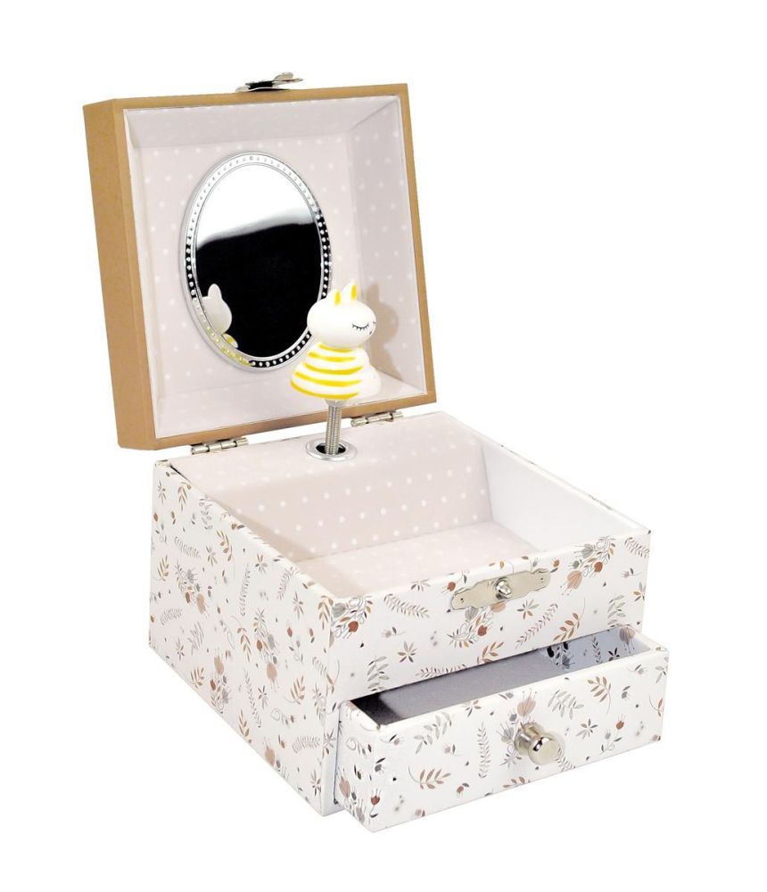 Musical Cube Box Squirrel in Meadow