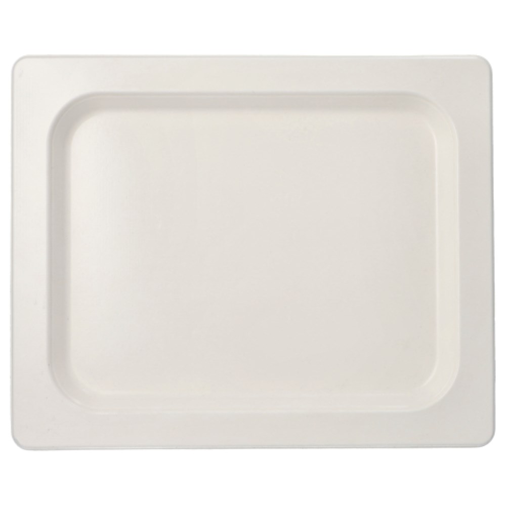 25 Servierplatten, Zuckerrohr GN 1/2 2 cm x 32,4 cm x 26,4 cm weiss