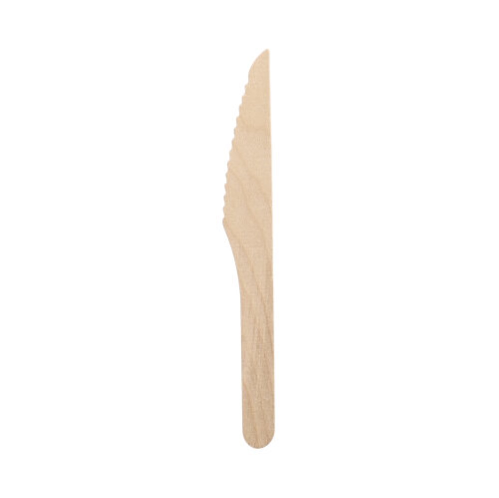 10 Messer, Holz "pure" 16,5 cm