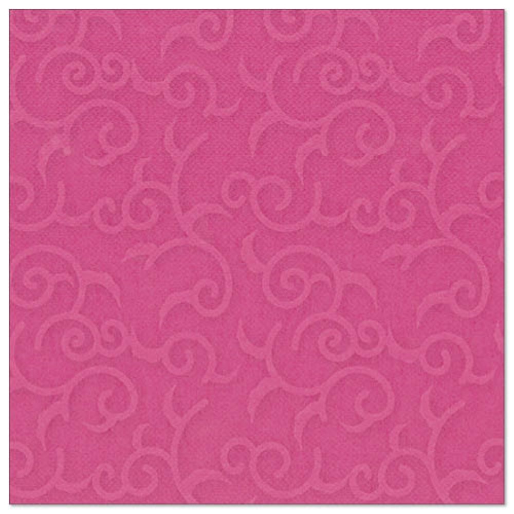 50 Servietten "ROYAL Collection" 1/4-Falz 40 cm x 40 cm fuchsia "Casali"