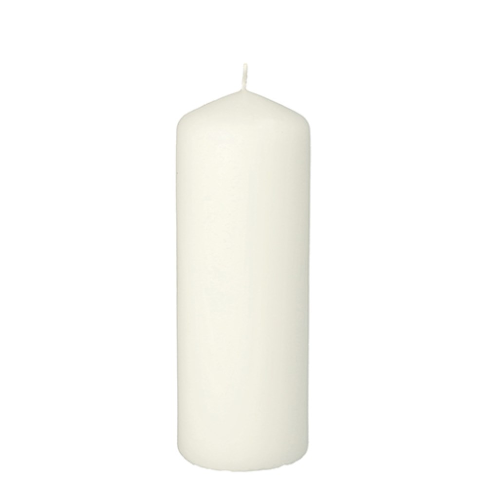 Stumpenkerze Ø 60 mm · 165 mm weiss Stumpenkerze Ø 60 mm · 165 mm weiss
